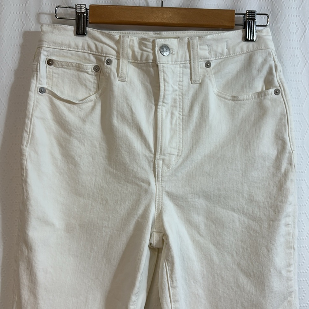 Madewell Perfect Vintage Jean in Tile White - Picture 4 of 12